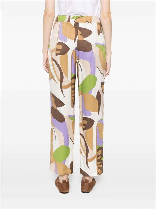 Pantalone donna Emme Marella infilato fantasia sabbia EMME Marella | OSSO001